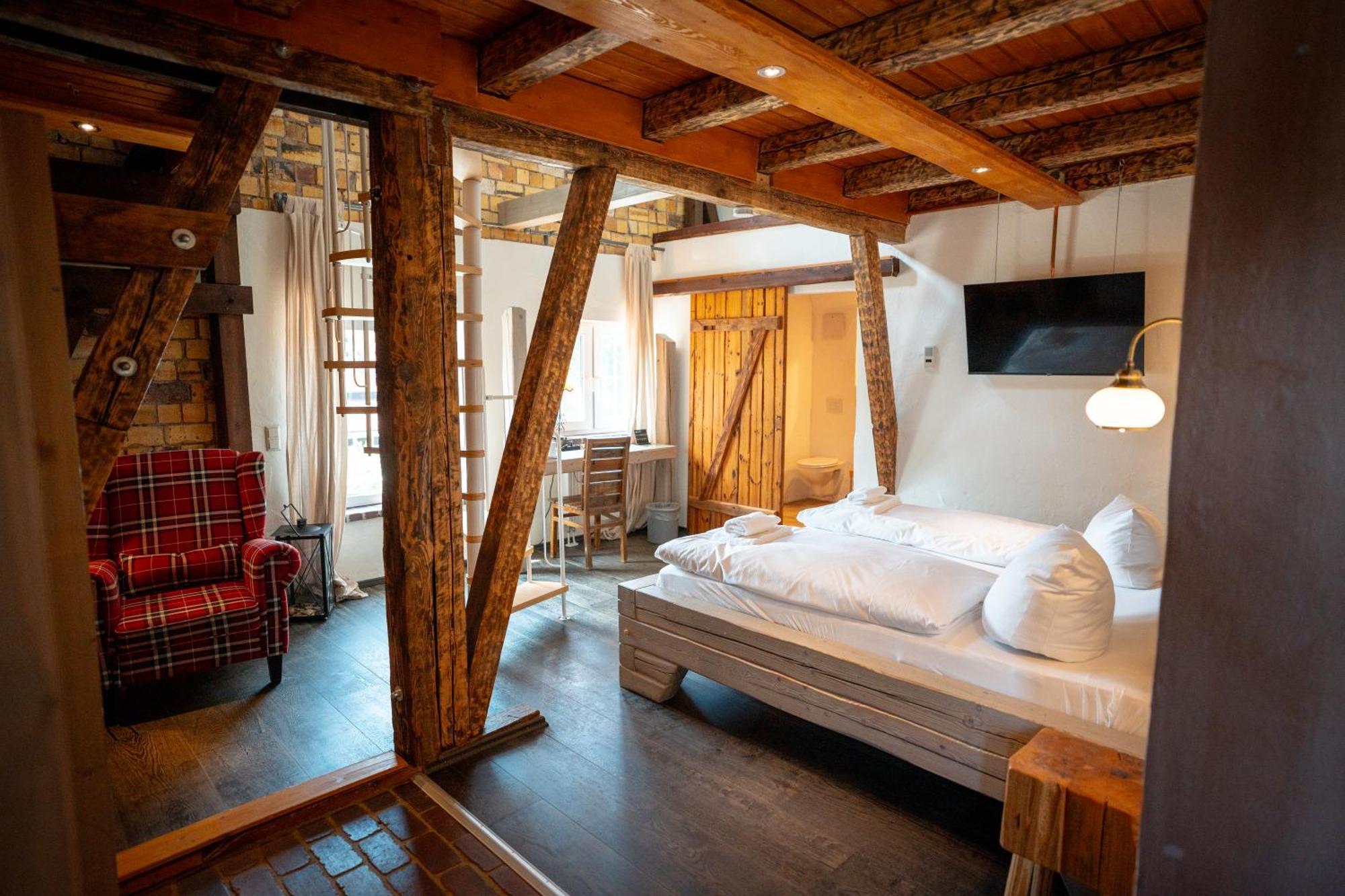 Hotel Kolonieschanke Burg  Bagian luar foto