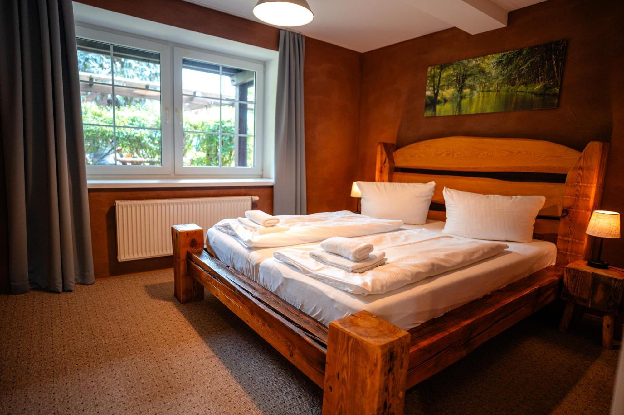 Hotel Kolonieschanke Burg  Bagian luar foto