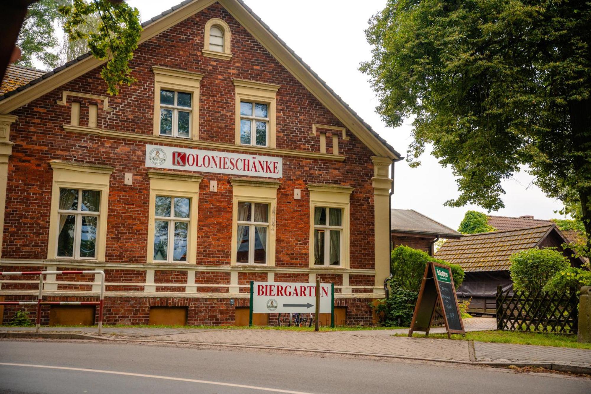 Hotel Kolonieschanke Burg  Bagian luar foto