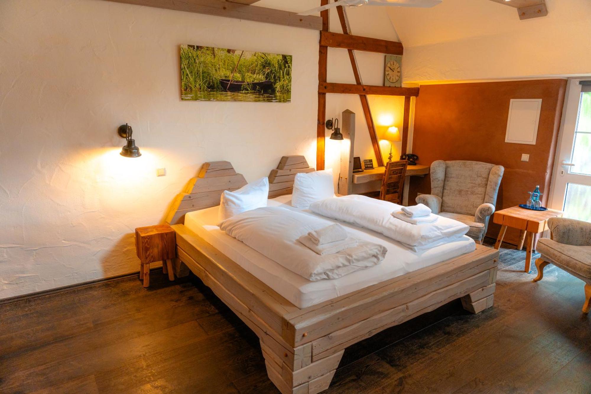 Hotel Kolonieschanke Burg  Bagian luar foto